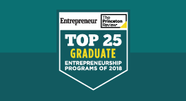 Top Entrepreneurship 2018 seal