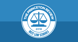Best Law Schools 2018 seal