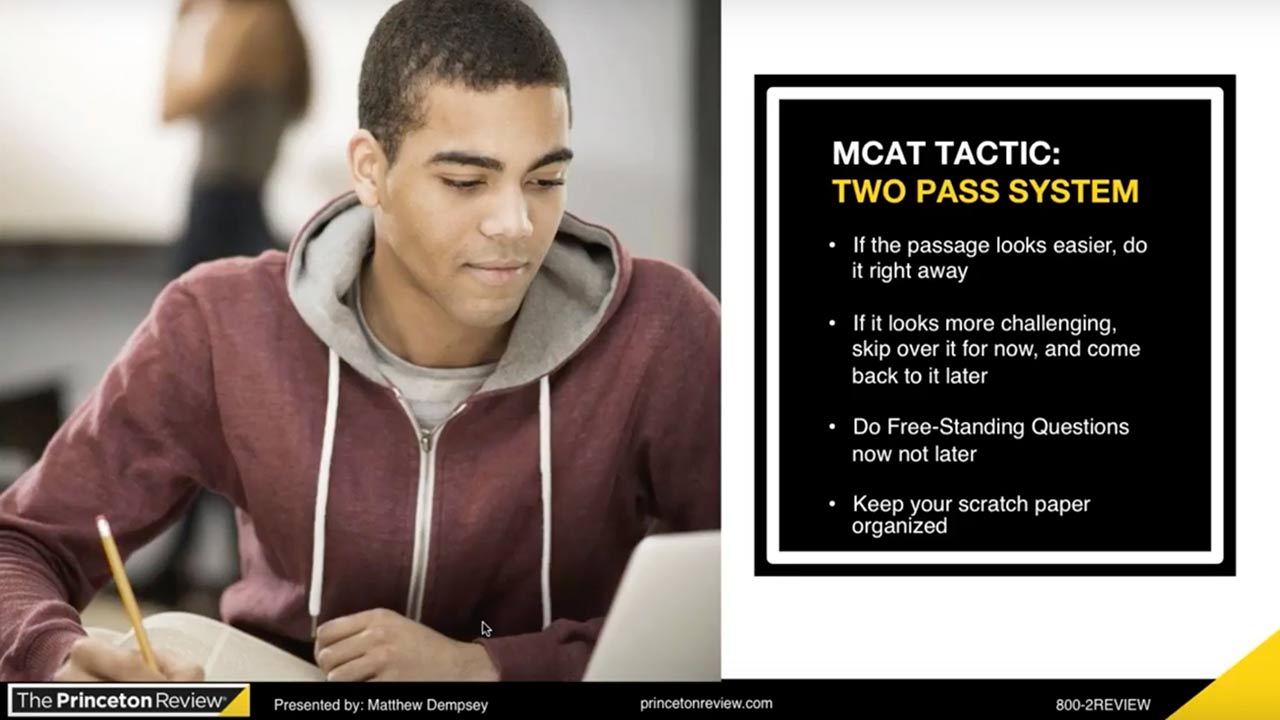 MCAT Spotlight: Critical Analysis and Reasoning Skills  webinar