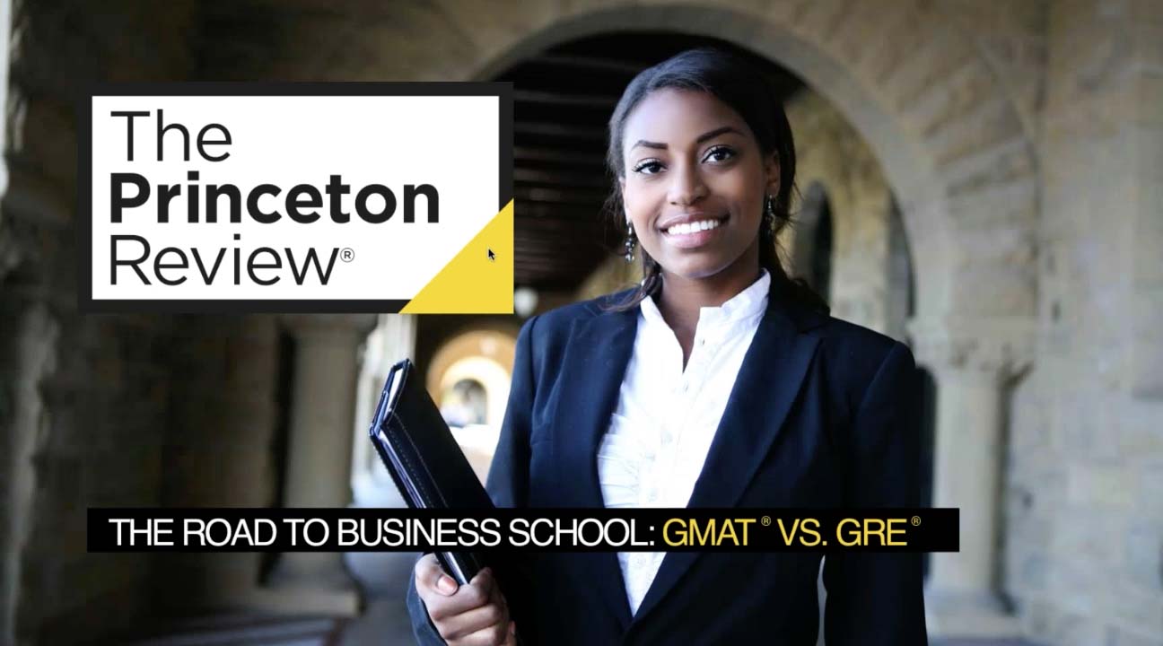 screenshot The Road to Business School: GMAT vs. GRE